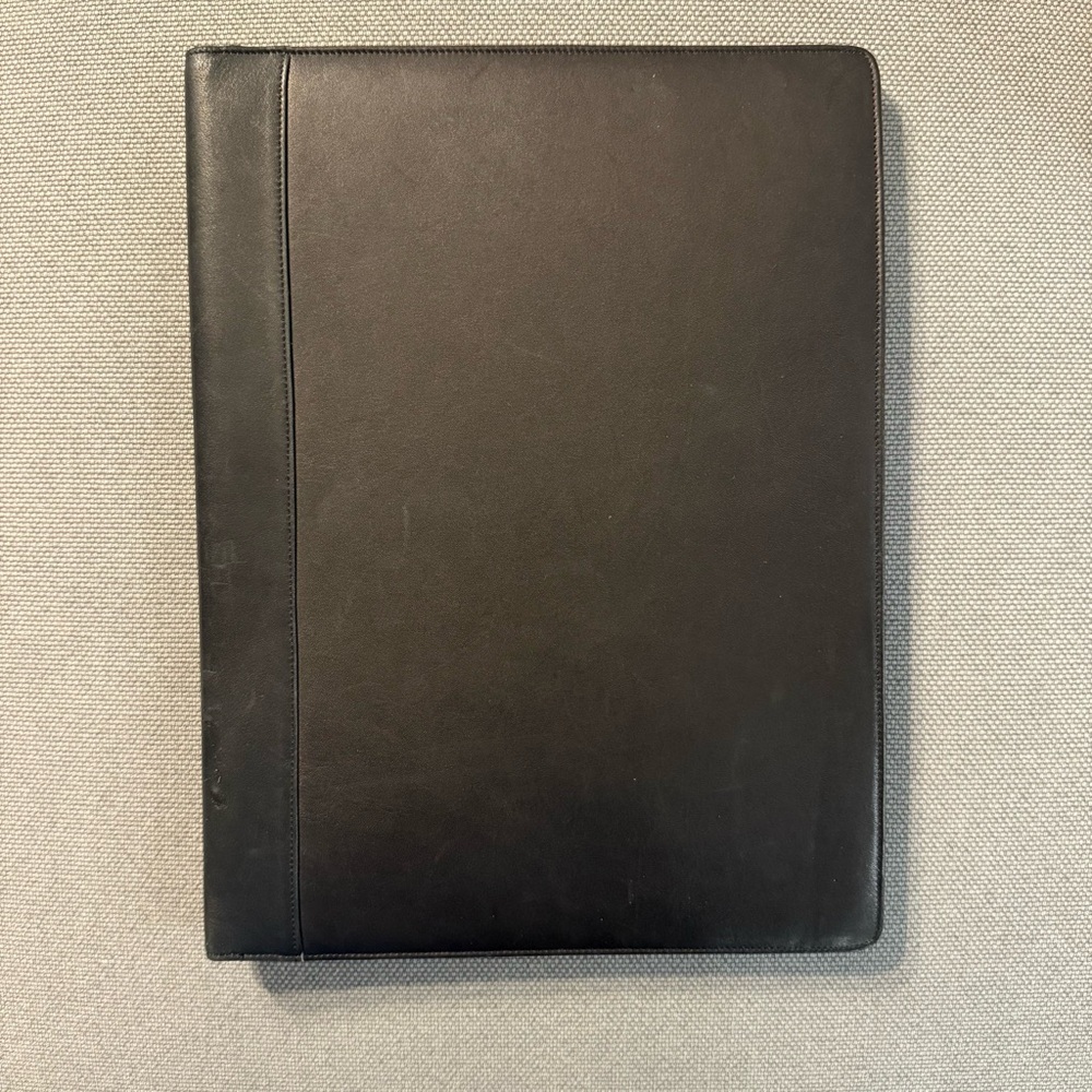 Black Leather Portfolio